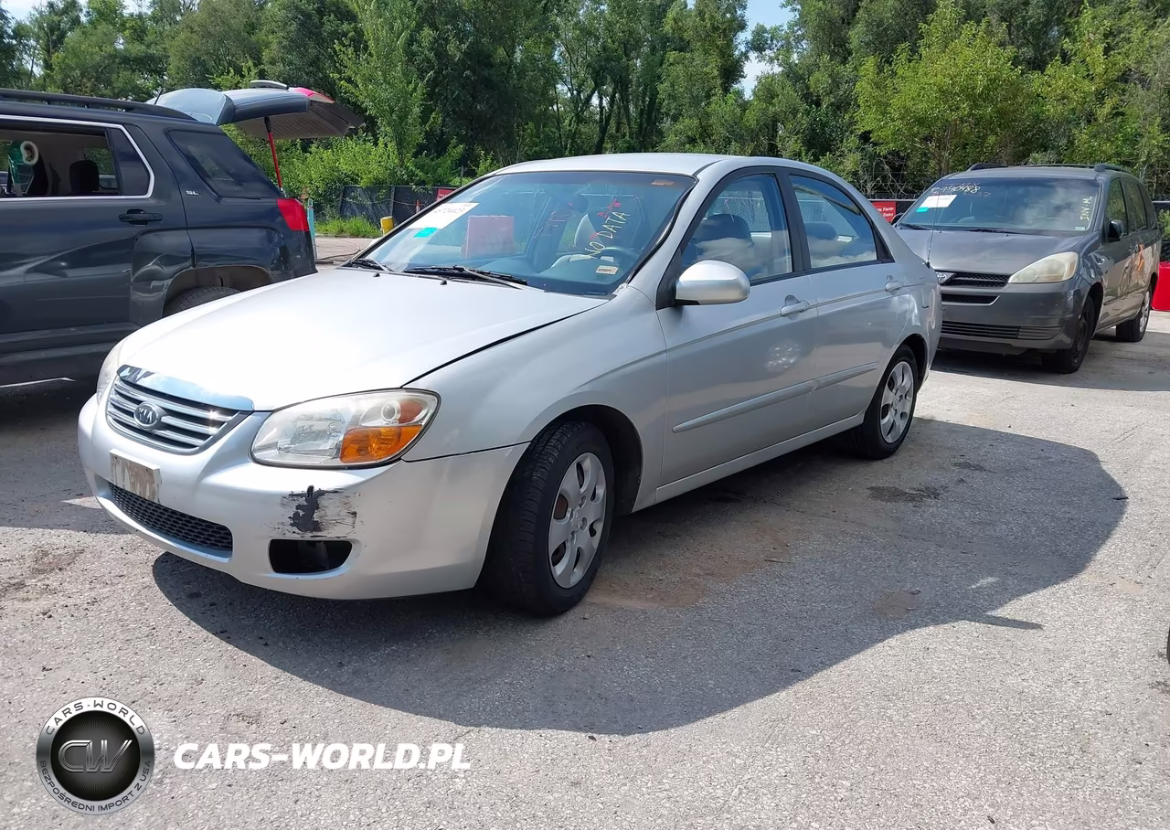 2008 Kia Spectra Ex VIN:KNAFE121685541329 - 2