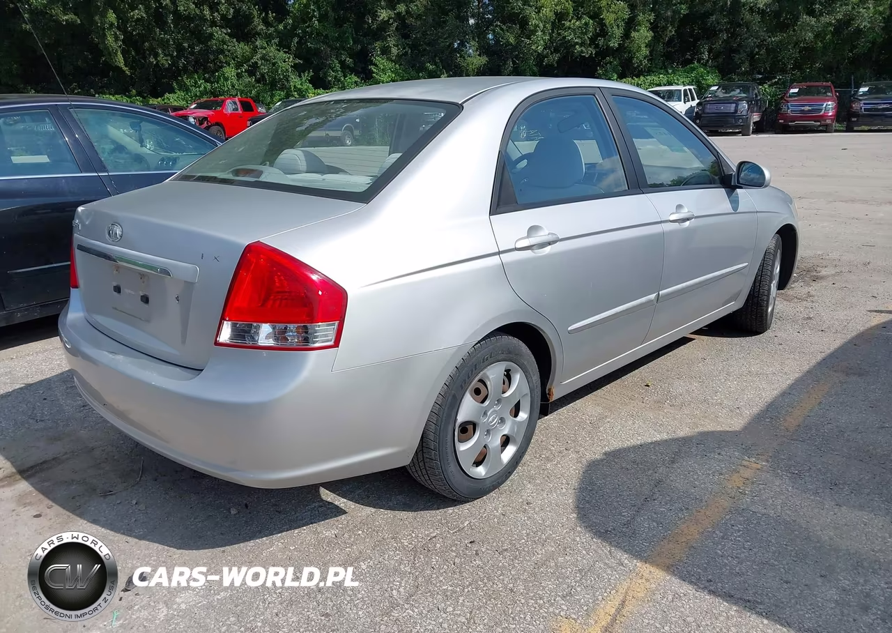 2008 Kia Spectra Ex VIN:KNAFE121685541329 - 4