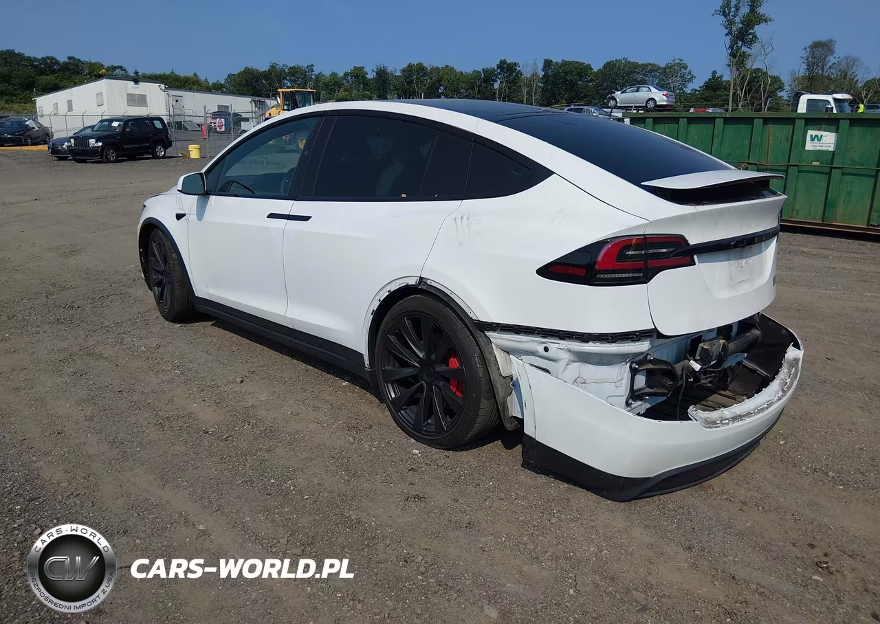 2024 Tesla Model X Plaid Tri Motor All-Wheel Drive VIN:7SAXCBE69RF448592 - 3