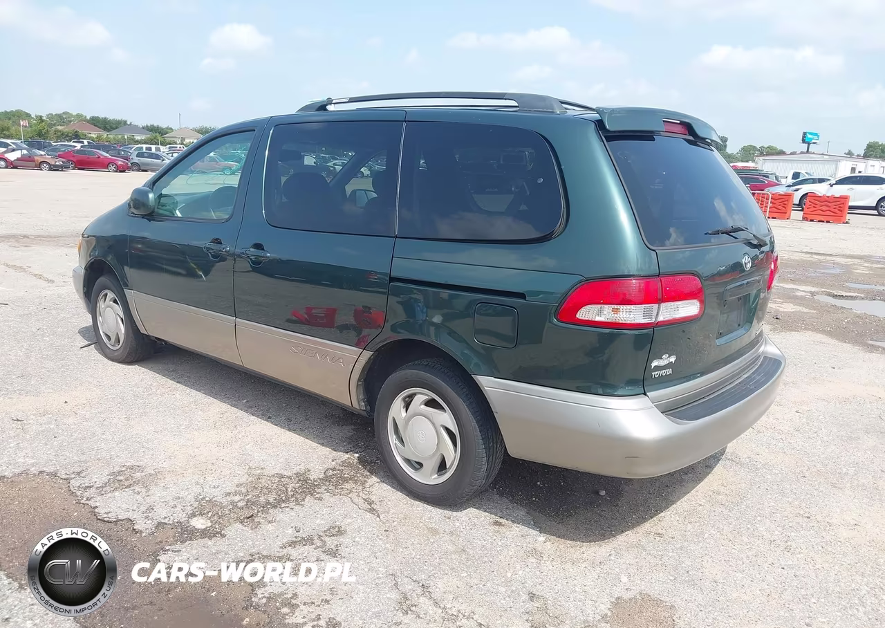 2002 Toyota Sienna Xle VIN:4T3ZF13C72U418569 - 3