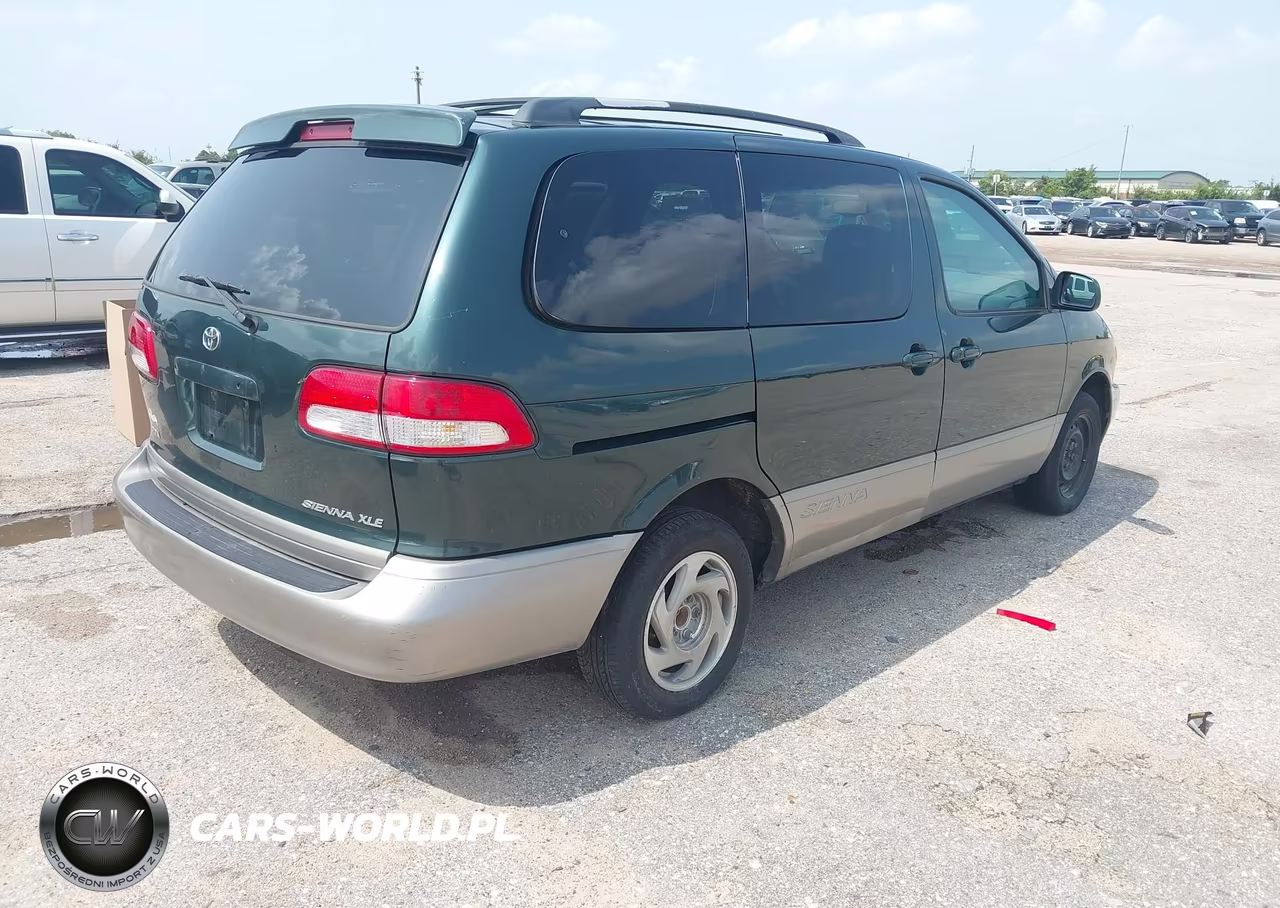 2002 Toyota Sienna Xle VIN:4T3ZF13C72U418569 - 4