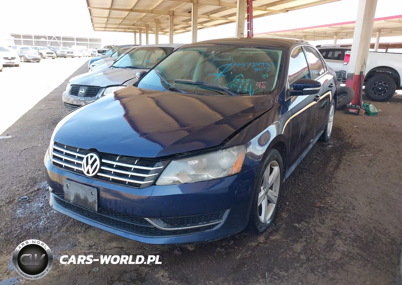 2013 Volkswagen Passat 2.5L Se VIN:1VWBP7A38DC107014 - 2