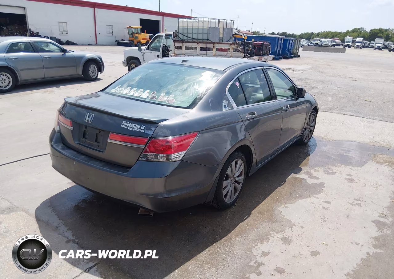 2011 Honda Accord 2.4 Ex-L VIN:1HGCP2F87BA003395 - 4