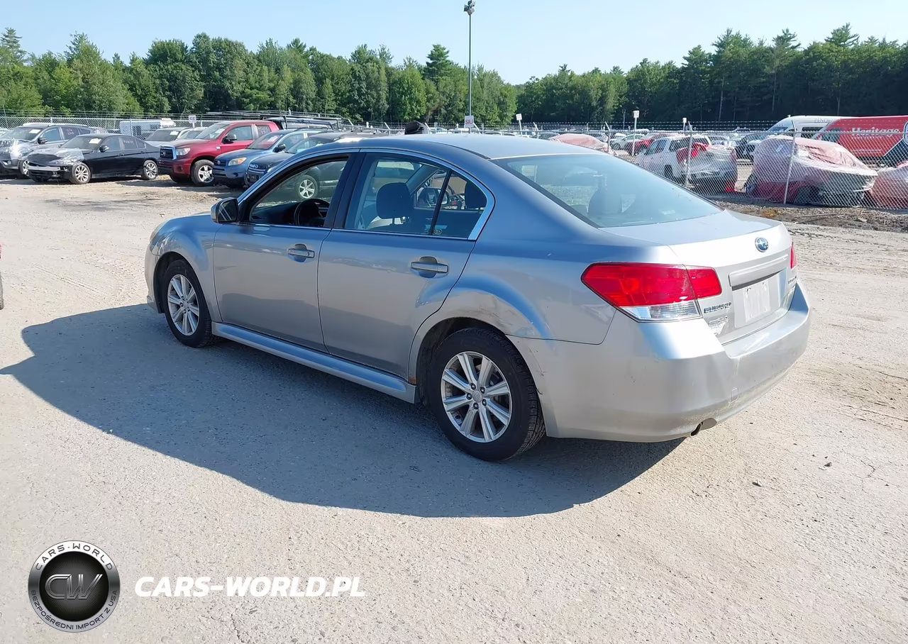 2011 Subaru Legacy 2.5I Premium VIN:4S3BMBC62B3226020 - 3