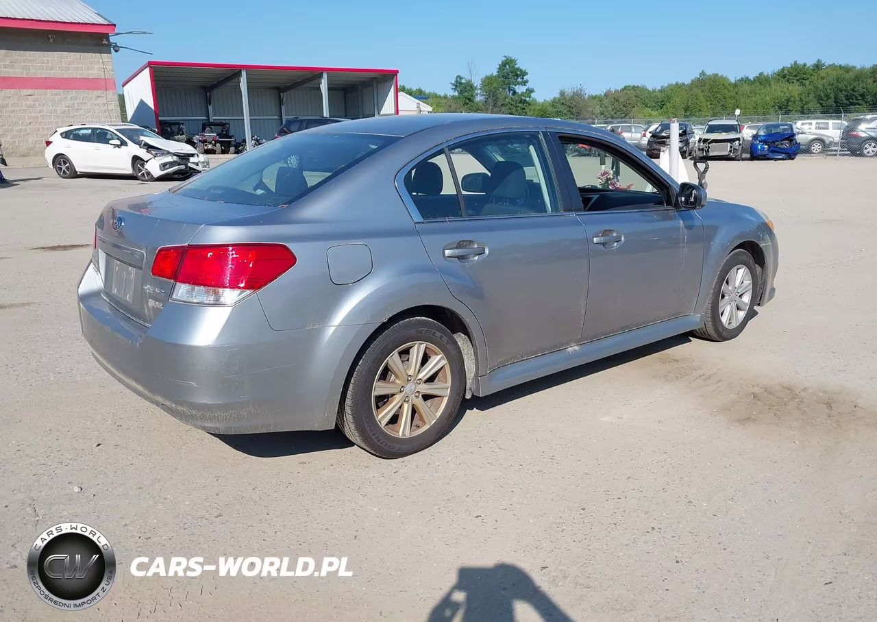 2011 Subaru Legacy 2.5I Premium VIN:4S3BMBC62B3226020 - 4