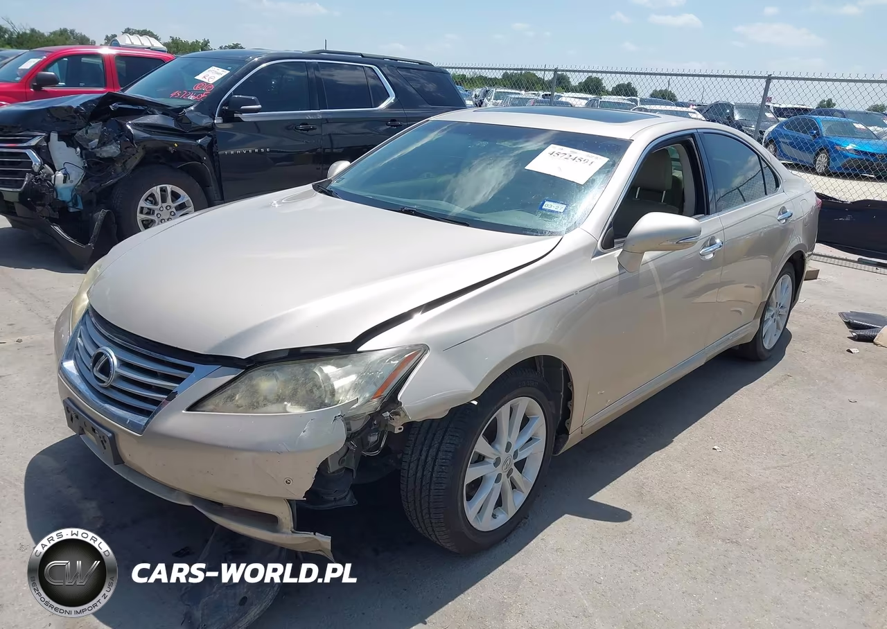 2012 Lexus Es 350 VIN:JTHBK1EG1C2496920 - 2