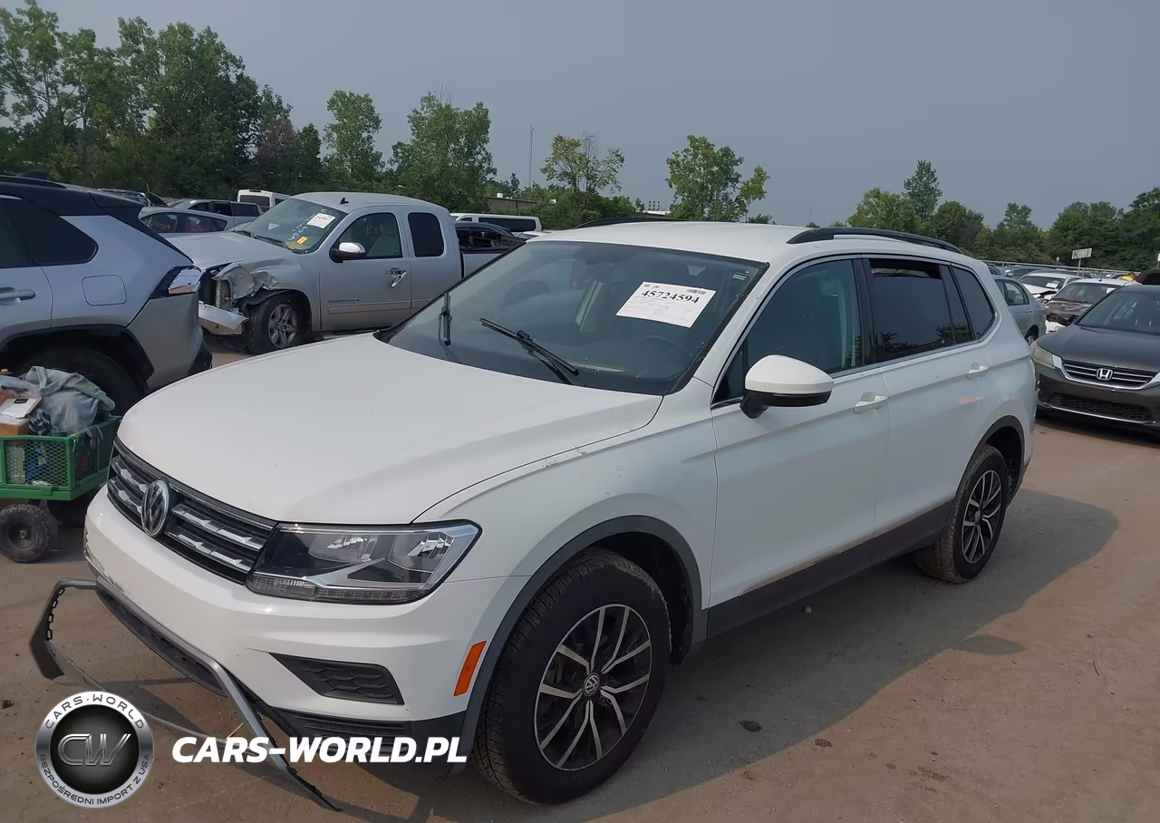 2021 Volkswagen Tiguan 2.0T Se-2.0T Se R-Line Black-2.0T Sel VIN:3VV2B7AX0MM112227 - 2
