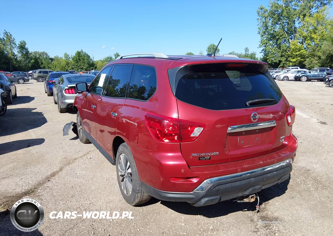 2017 Nissan Pathfinder Platinum-S-Sl-Sv VIN:5N1DR2MM8HC607107 - 3