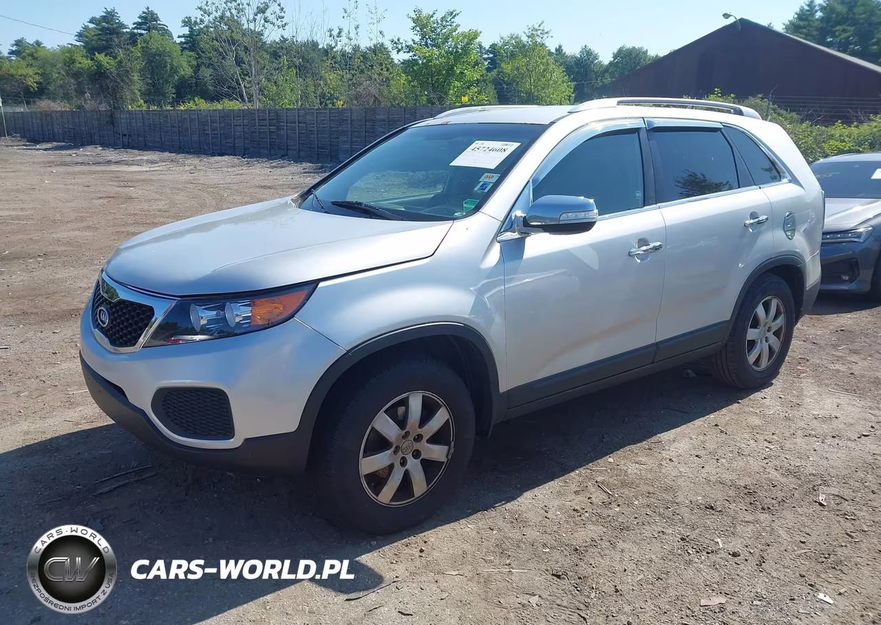 2013 Kia Sorento Lx V6 VIN:5XYKT4A21DG322833 - 2