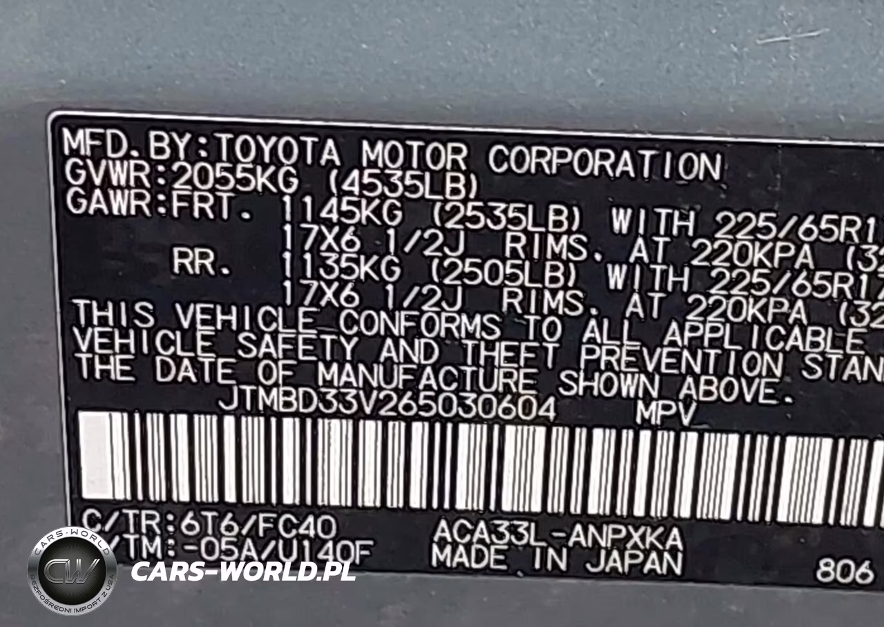 2006 Toyota Rav4 VIN:JTMBD33V265030604 - 9