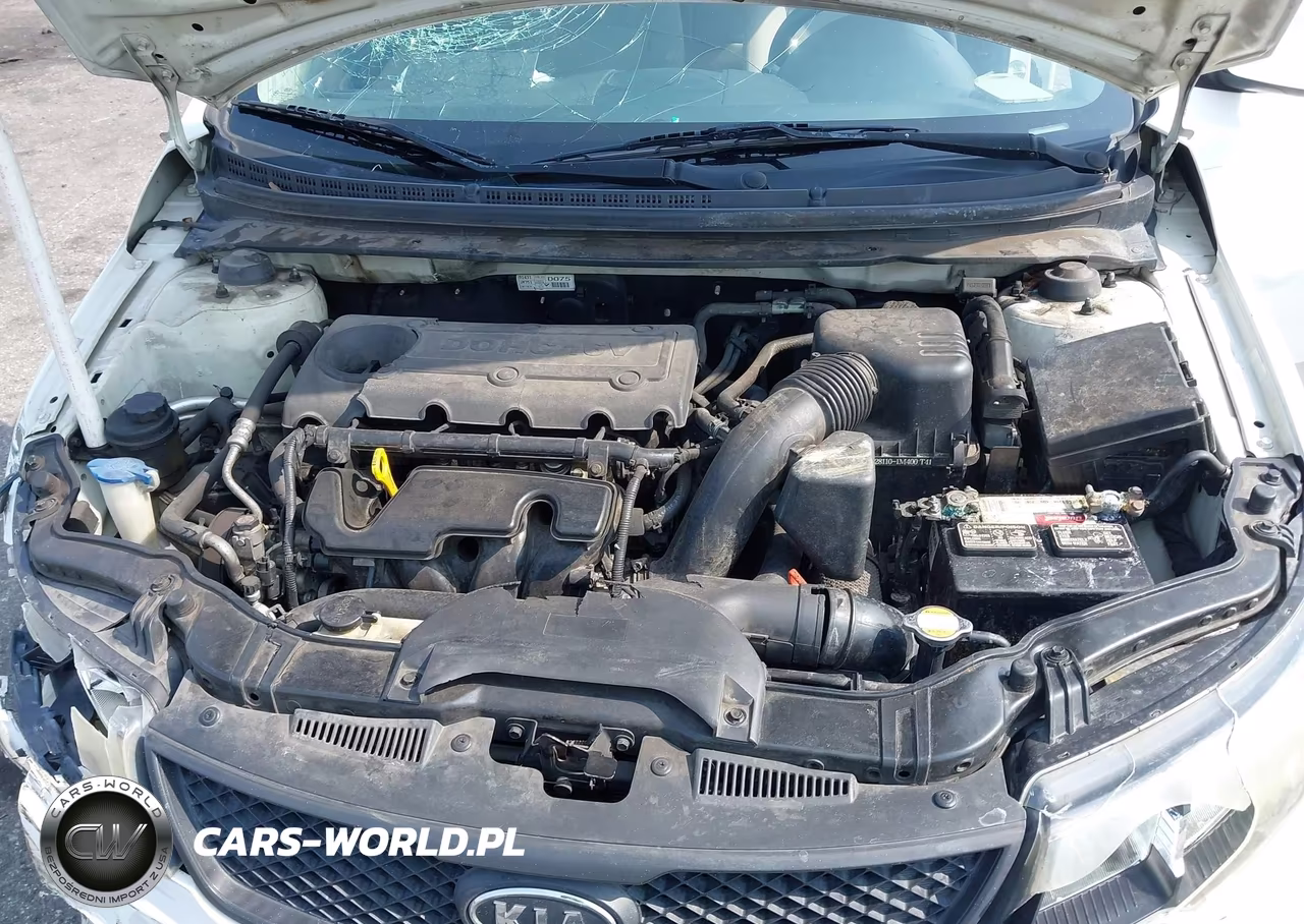 2010 Kia Forte Lx VIN:KNAFT4A23A5236197 - 10