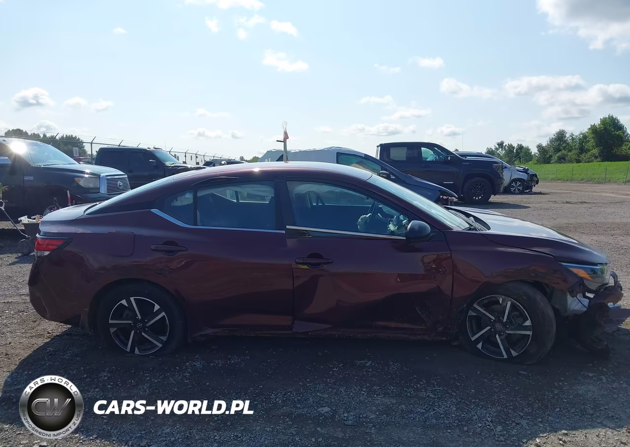 2025 Nissan Sentra Sv VIN:3N1AB8CV3SY266614 - 14