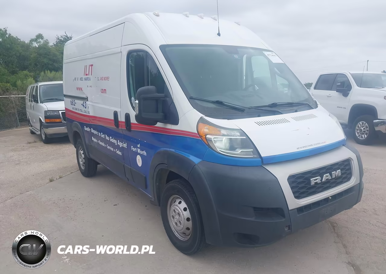2020 Ram Promaster 1500 High Roof 136 Wb – zdjęcie 1 z 16