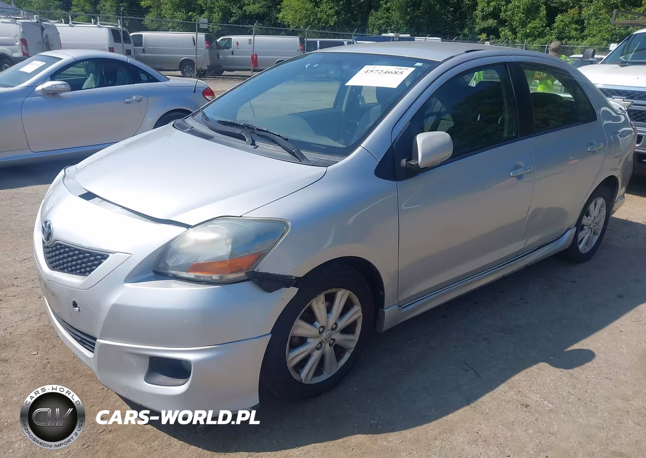 2009 Toyota Yaris S VIN:JTDBT903091303592 - 2