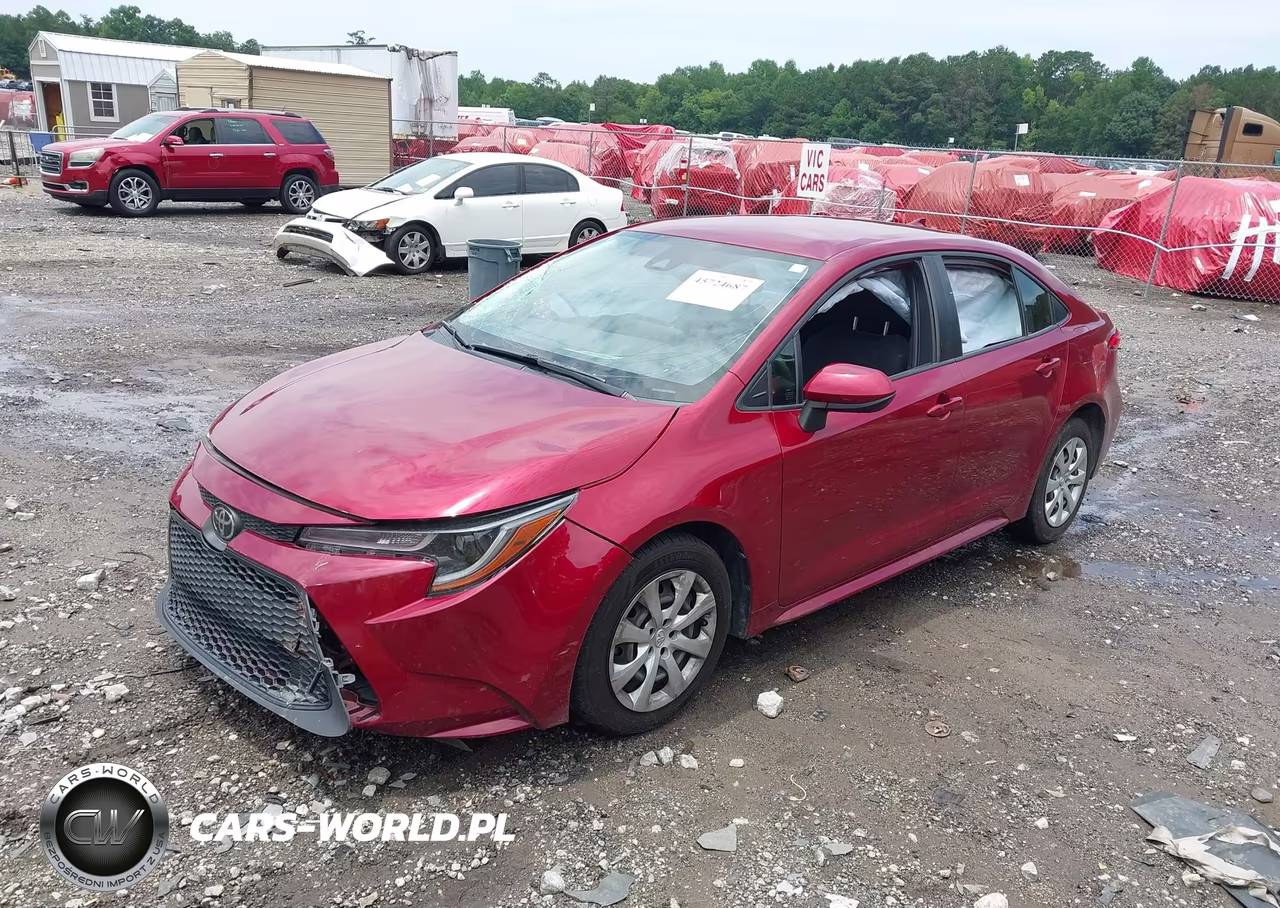 2022 Toyota Corolla Le VIN:JTDEPMAE2NJ206618 - 2