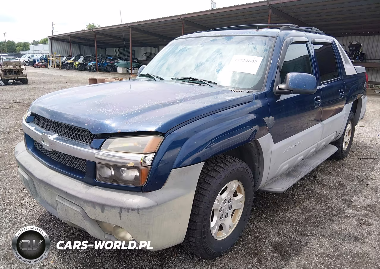 2002 Chevrolet Avalanche 1500 VIN:3GNEK13T82G104088 - 2