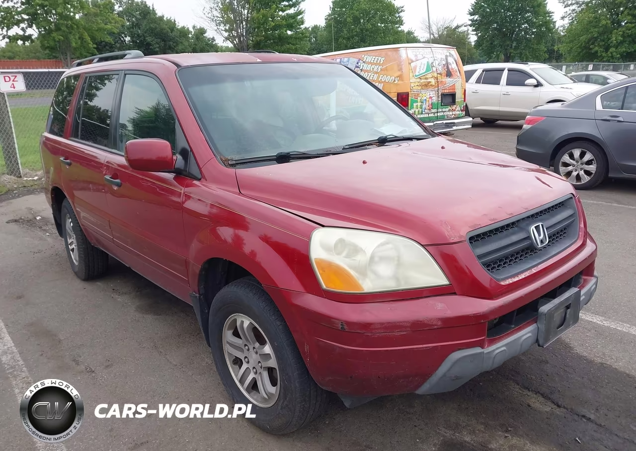 2004 Honda Pilot Ex-L VIN:2HKYF18564H518064 - 12