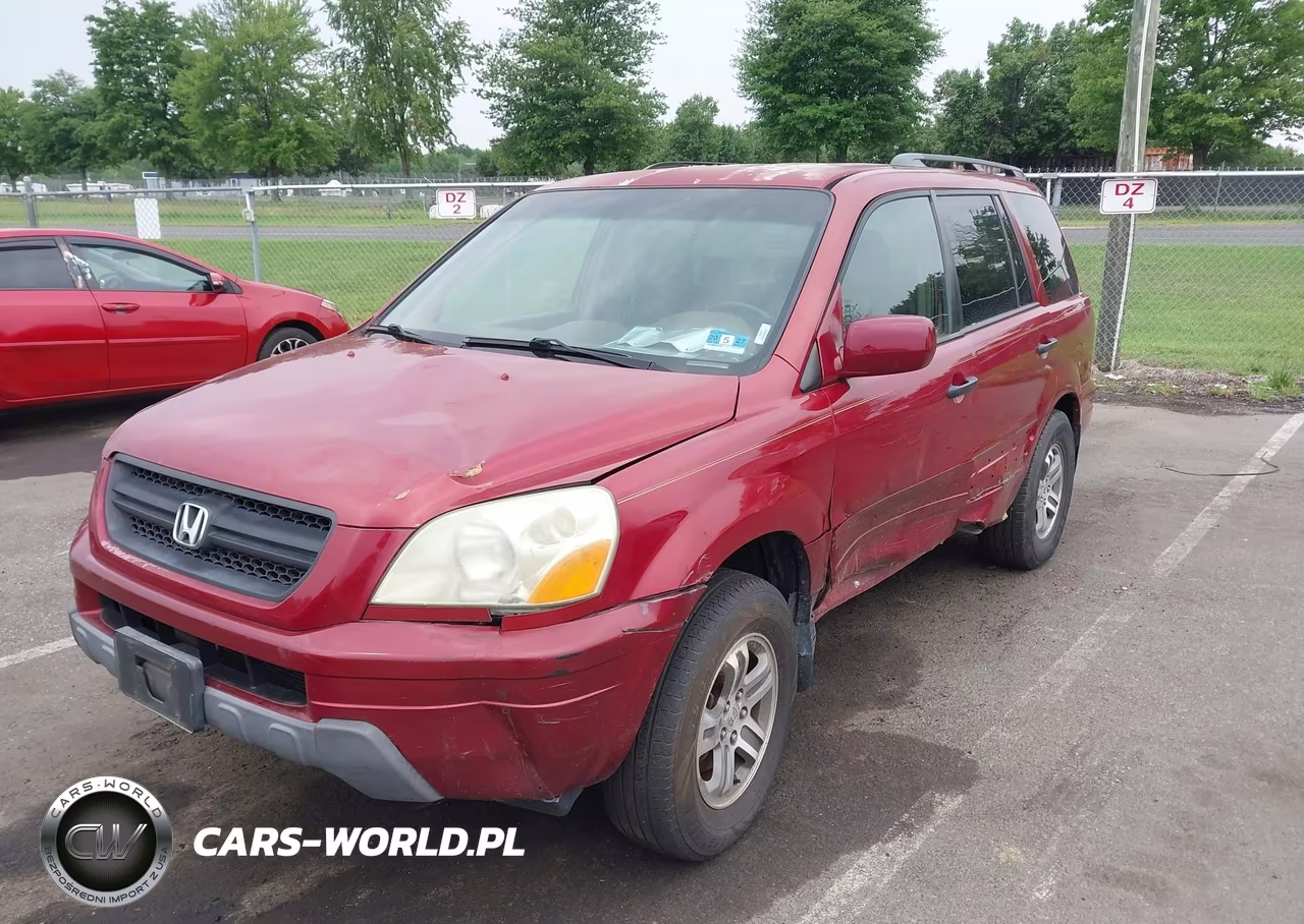 2004 Honda Pilot Ex-L VIN:2HKYF18564H518064 - 2