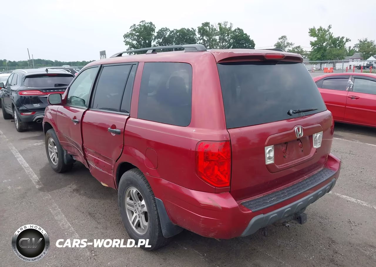 2004 Honda Pilot Ex-L VIN:2HKYF18564H518064 - 3