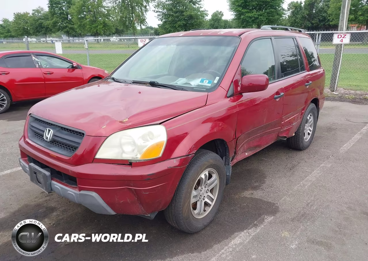 2004 Honda Pilot Ex-L VIN:2HKYF18564H518064 - 6