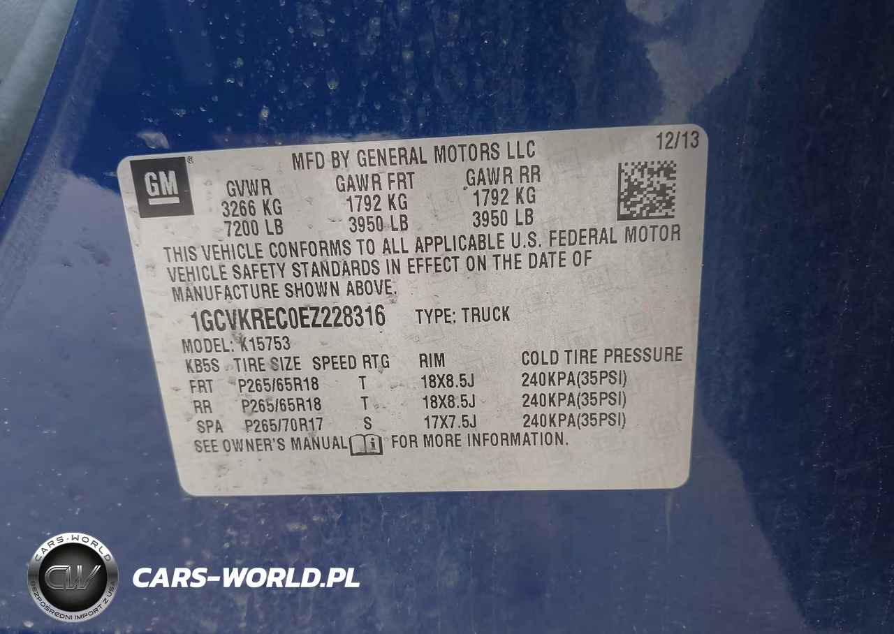 2014 Chevrolet Silverado 1500 Lt VIN:1GCVKREC0EZ228316 - 9