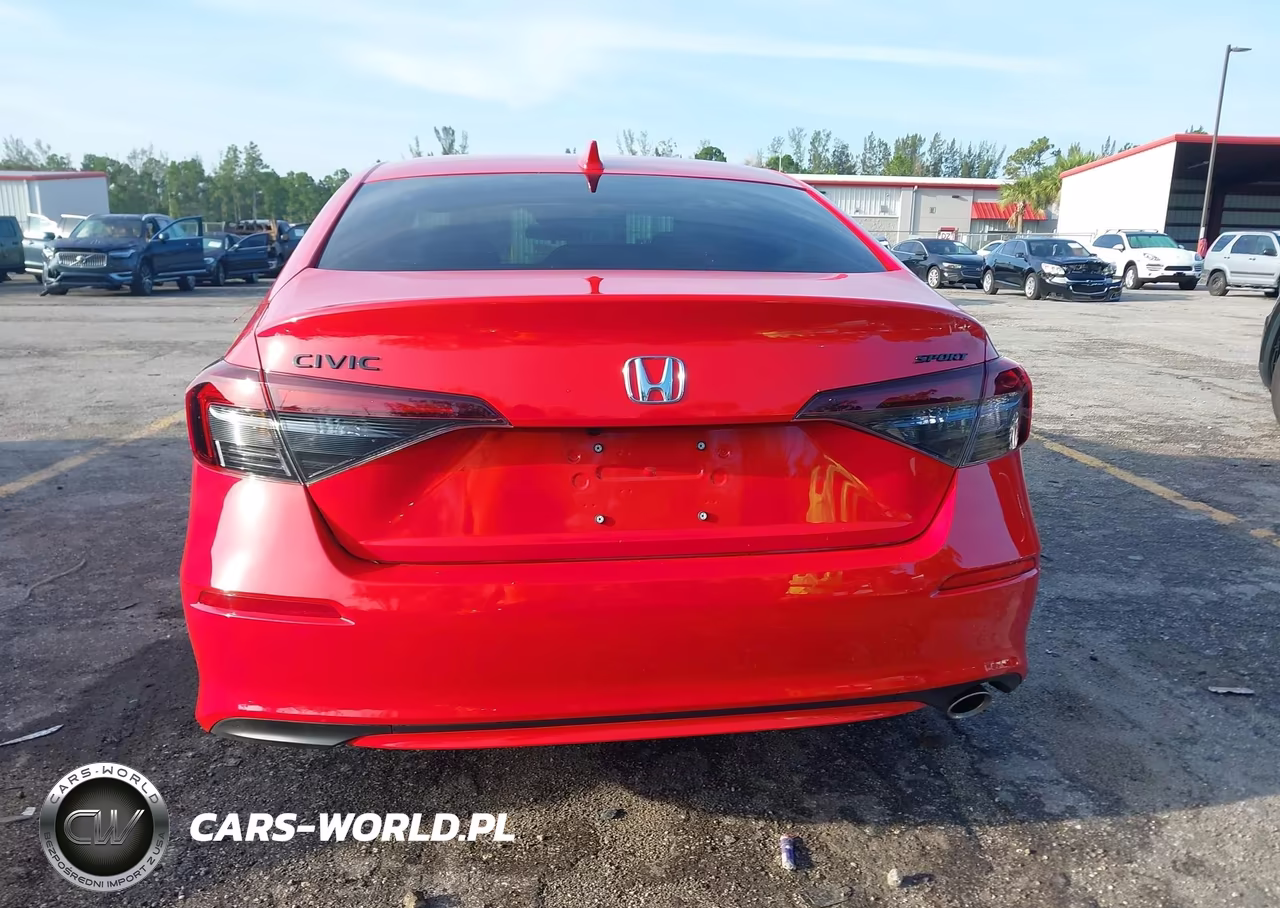 2026 Honda Civic Sport VIN:2HGFE2F57TH506940 - 16