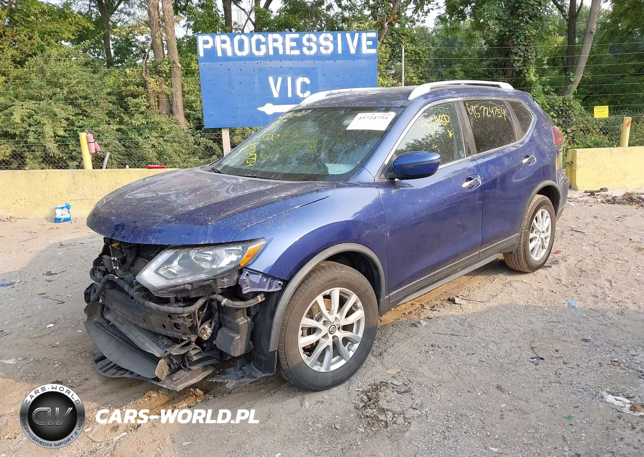 2018 Nissan Rogue Sv VIN:KNMAT2MT4JP538480 - 2