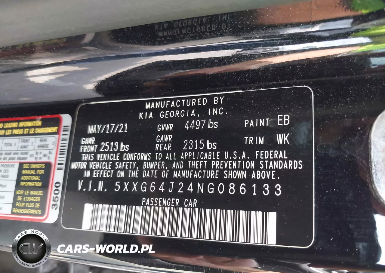 2022 Kia K5 Gt-Line VIN:5XXG64J24NG086133 - 9