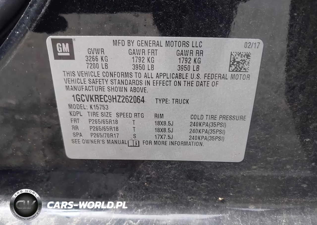 2017 Chevrolet Silverado 1500 Lt VIN:1GCVKREC9HZ262064 - 9
