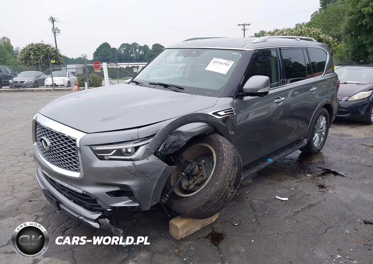 2020 Infiniti Qx80 Luxe Awd VIN:JN8AZ2NE4L9252574 - 2