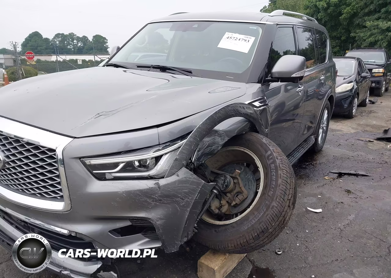 2020 Infiniti Qx80 Luxe Awd VIN:JN8AZ2NE4L9252574 - 6