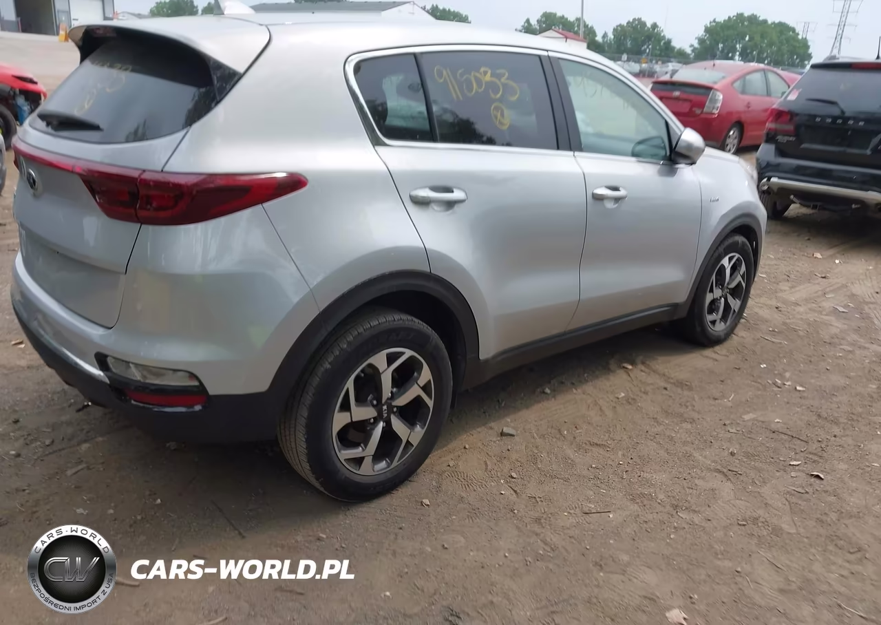 2021 Kia Sportage Lx VIN:KNDPMCAC5M7915033 - 4