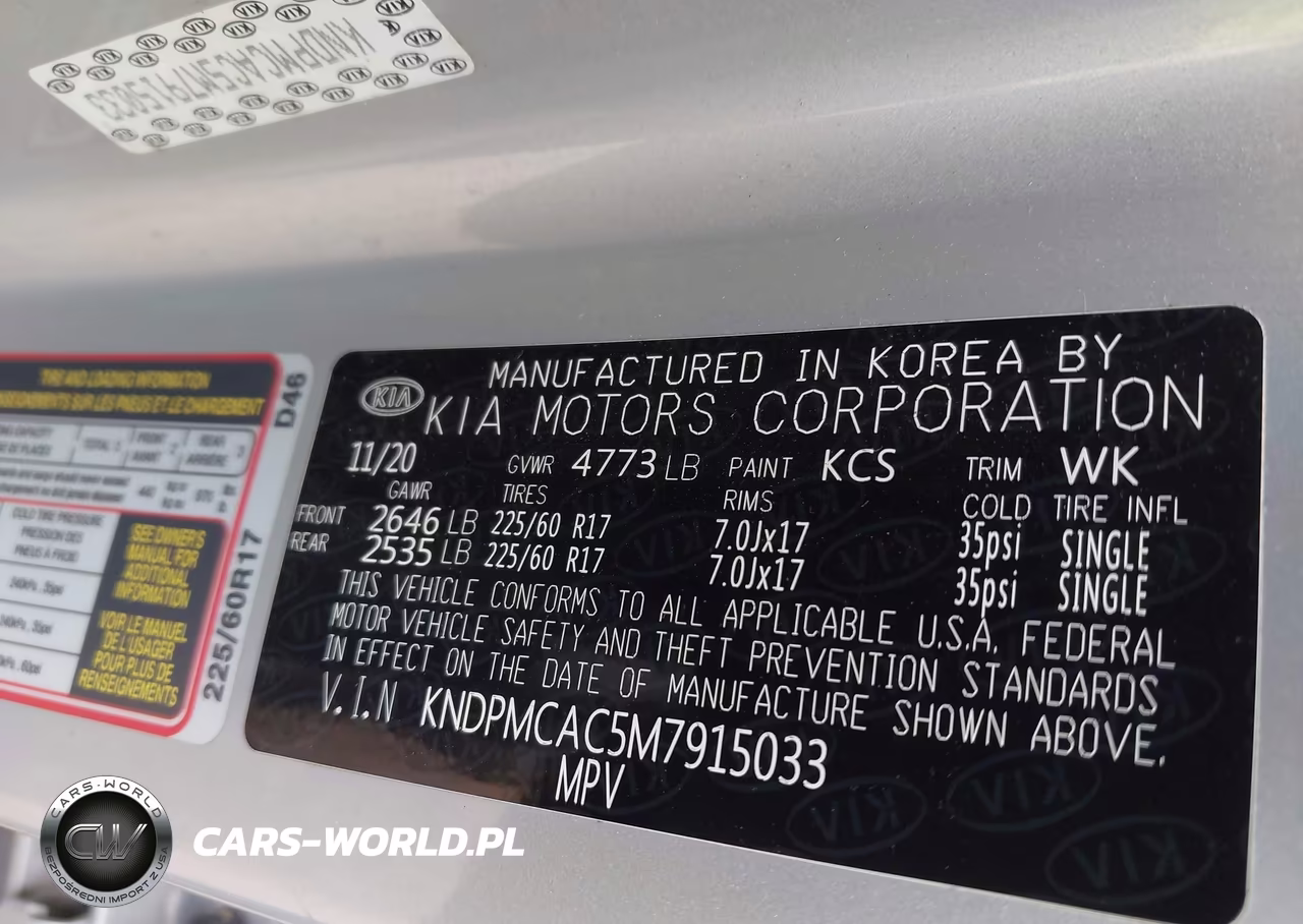 2021 Kia Sportage Lx VIN:KNDPMCAC5M7915033 - 9