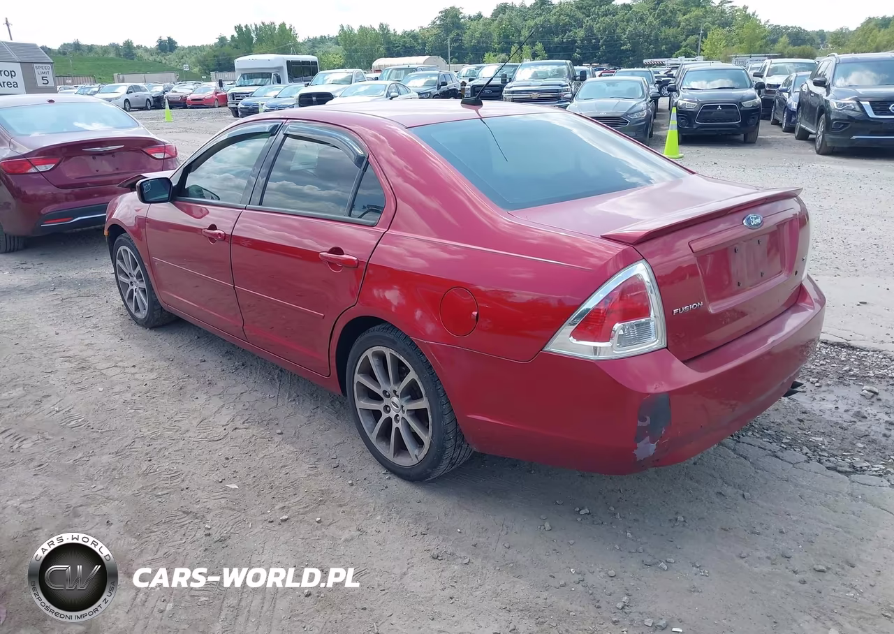 2009 Ford Fusion Se VIN:3FAHP07Z39R165613 - 3