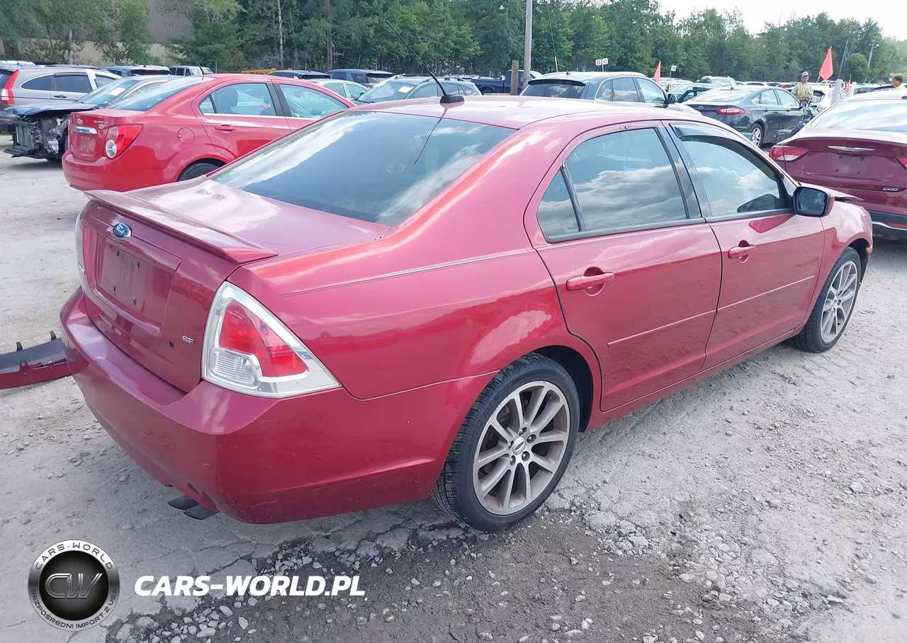 2009 Ford Fusion Se VIN:3FAHP07Z39R165613 - 4