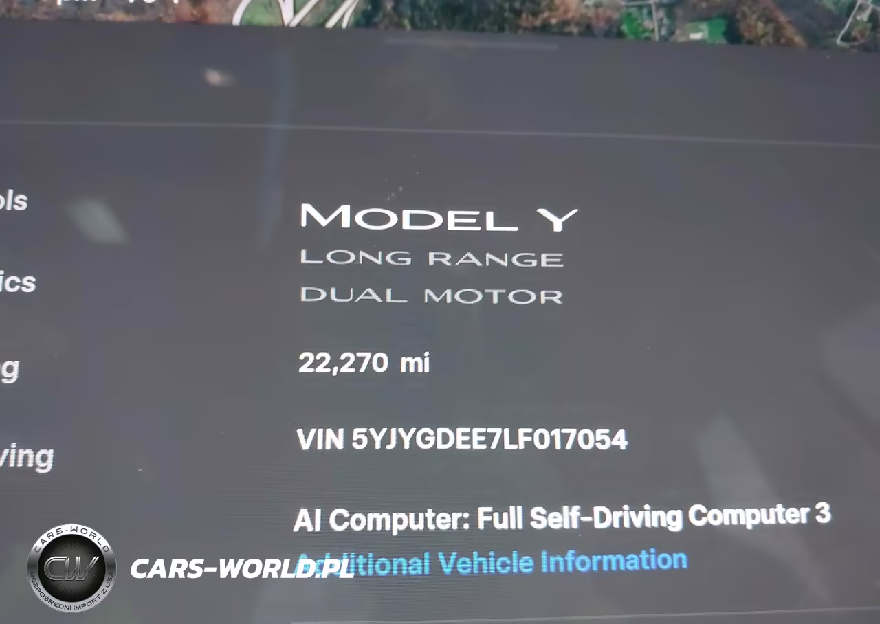 2020 Tesla Model Y Long Range Dual Motor All-Wheel Drive VIN:5YJYGDEE7LF017054 - 15