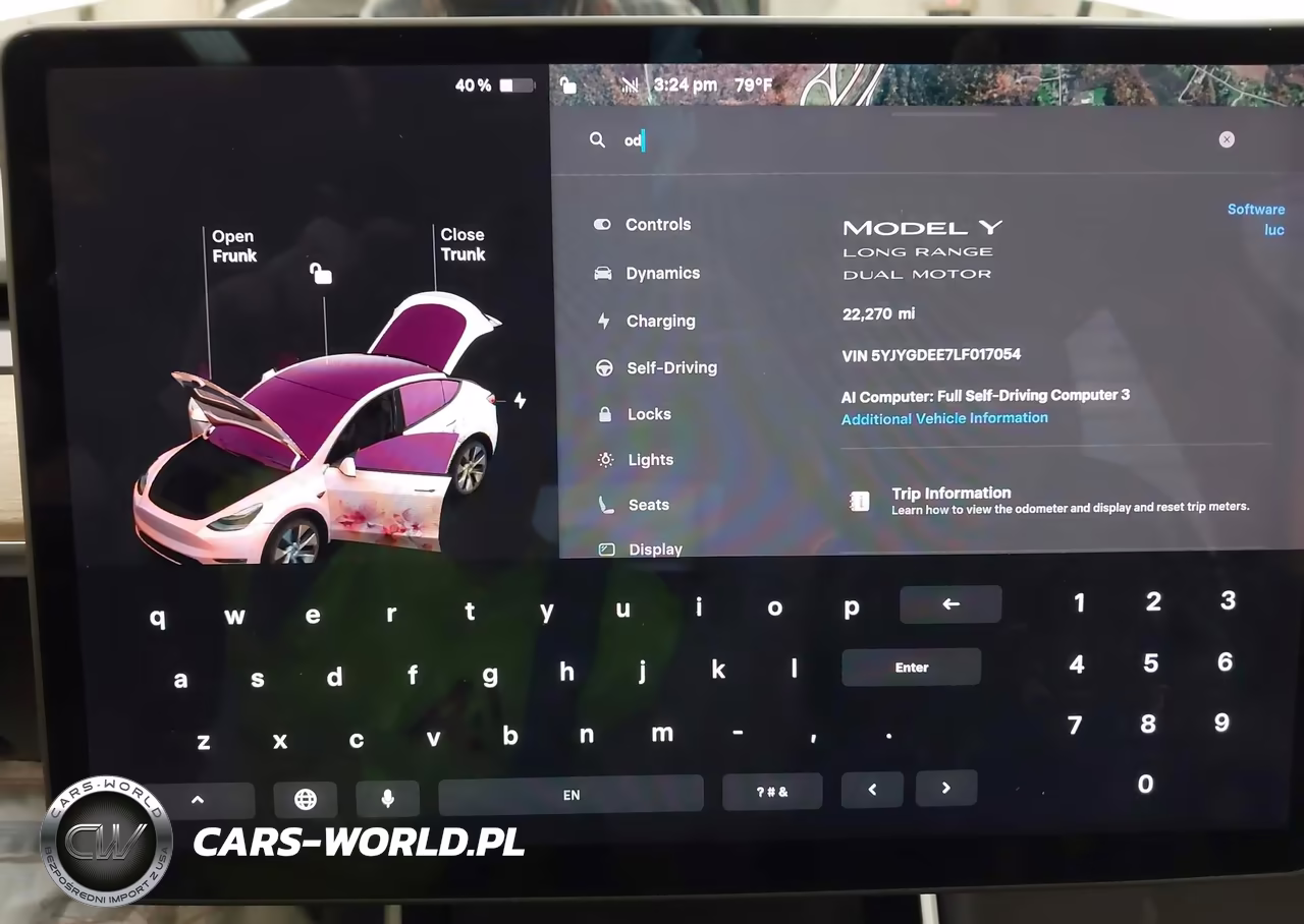 2020 Tesla Model Y Long Range Dual Motor All-Wheel Drive VIN:5YJYGDEE7LF017054 - 7