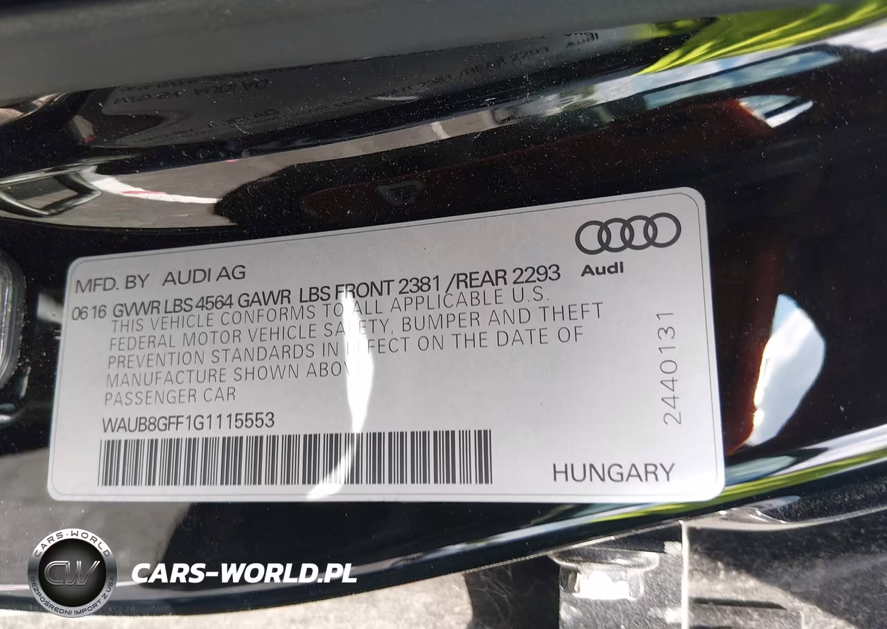 2016 Audi A3 2.0T Premium VIN:WAUB8GFF1G1115553 - 9