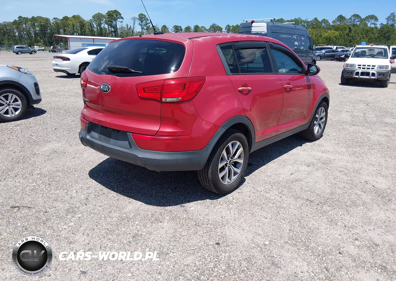 2015 Kia Sportage Lx VIN:KNDPB3AC8F7763242 - 4