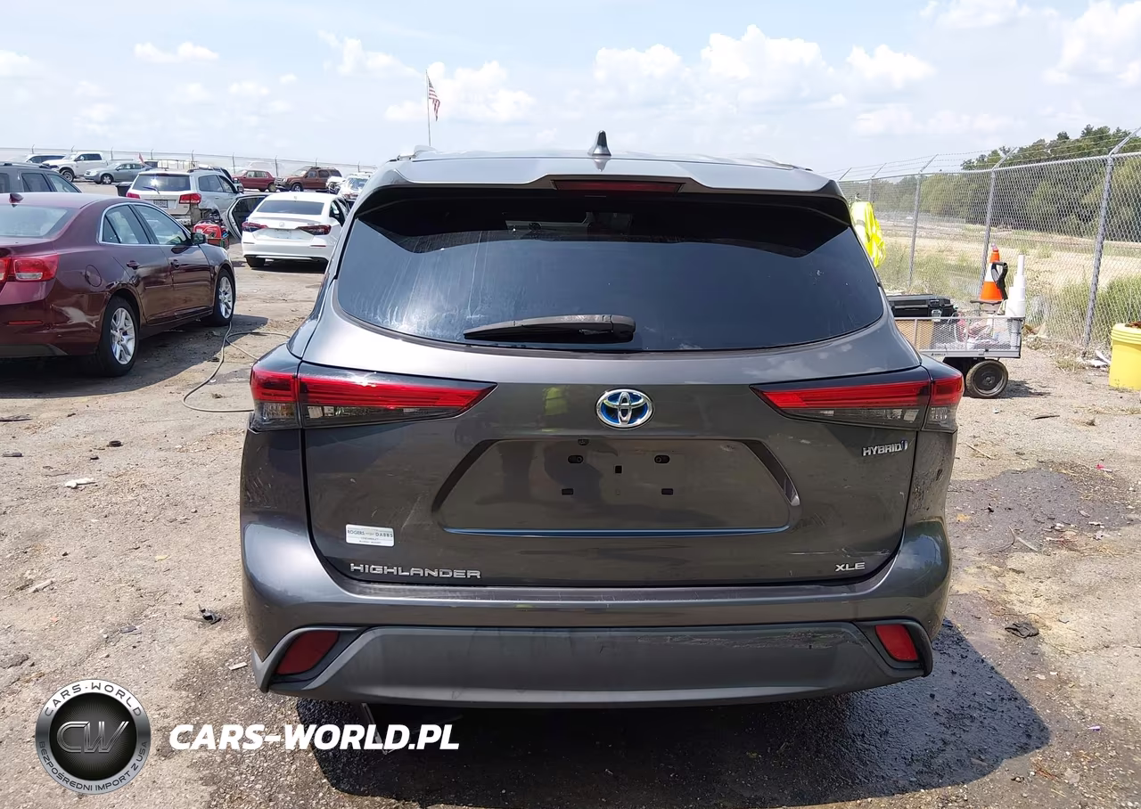 2022 Toyota Highlander Hybrid Xle VIN:5TDGARAH3NS514983 - 16