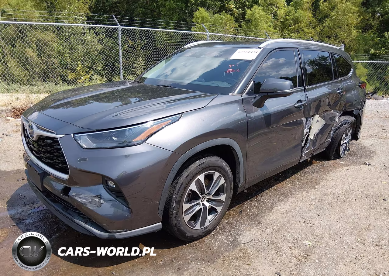 2022 Toyota Highlander Hybrid Xle VIN:5TDGARAH3NS514983 - 2