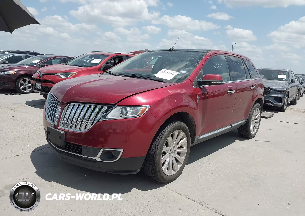 2013 Lincoln Mkx VIN:2LMDJ8JK5DBL26099 - 2