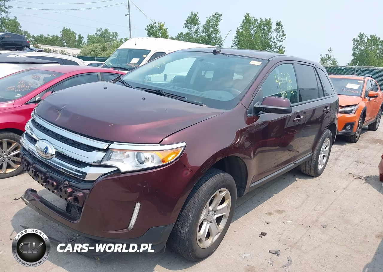2012 Ford Edge Sel VIN:2FMDK3JC5CBA36643 - 2