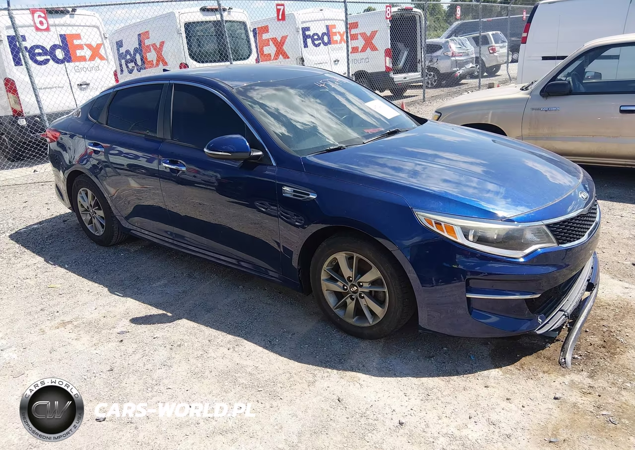 2016 Kia Optima Lx Turbo VIN:5XXGT4L11GG046267 - 1