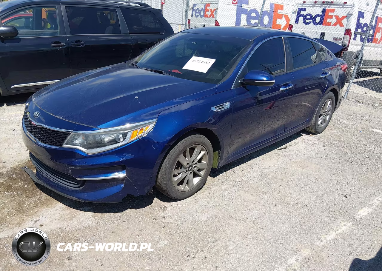 2016 Kia Optima Lx Turbo VIN:5XXGT4L11GG046267 - 2
