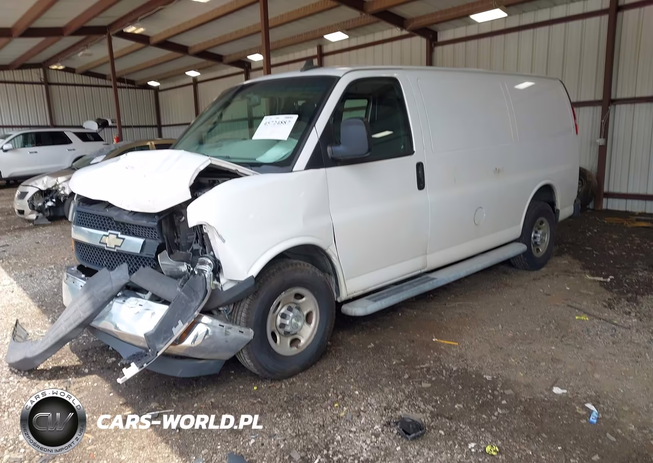 2020 Chevrolet Express Cargo Rwd 2500 Regular Wheelbase Wt VIN:1GCWGAFG3L1228623 - 2