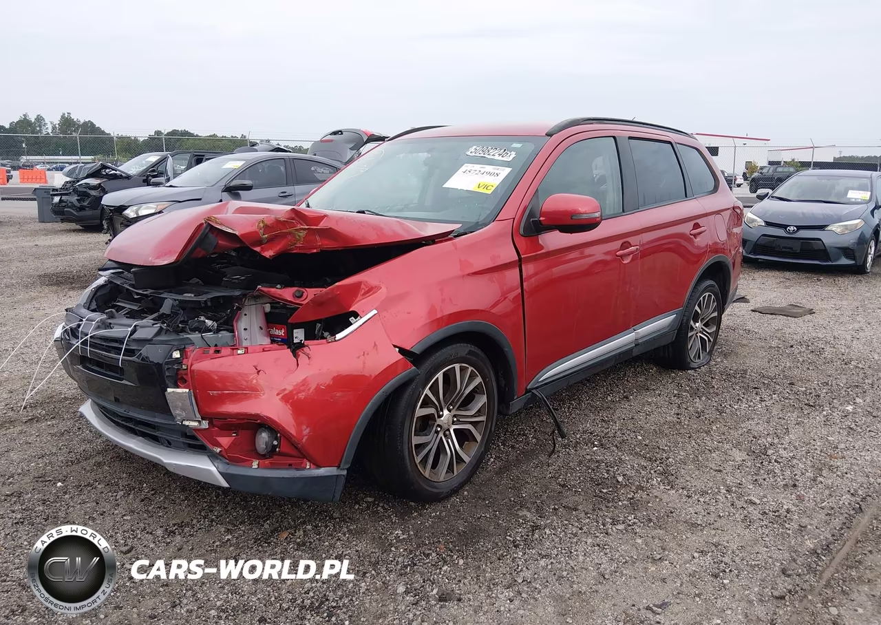2016 Mitsubishi Outlander Sel VIN:JA4AD3A32GZ020754 - 2