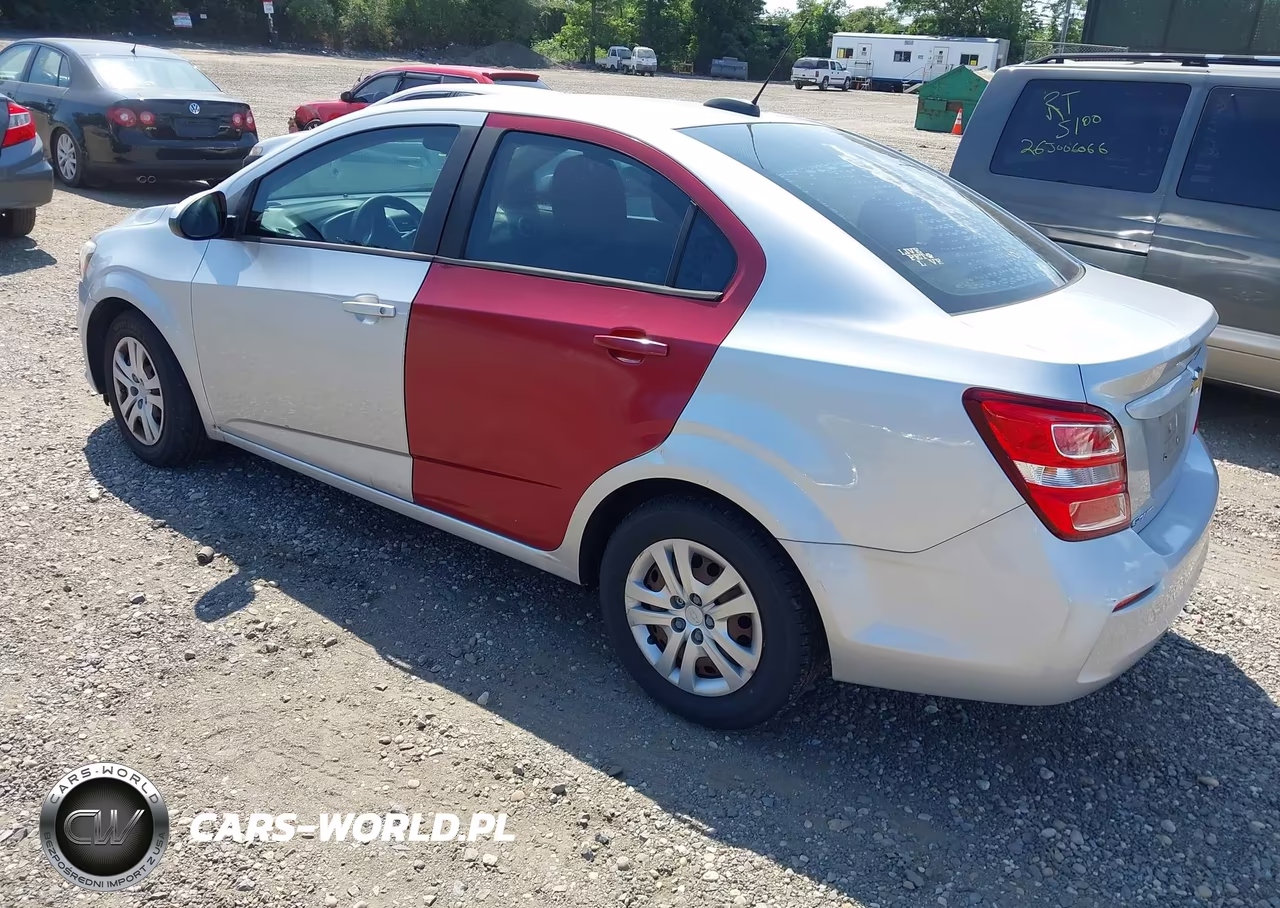 2017 Chevrolet Sonic Ls Auto VIN:1G1JB5SH6H4166793 - 3