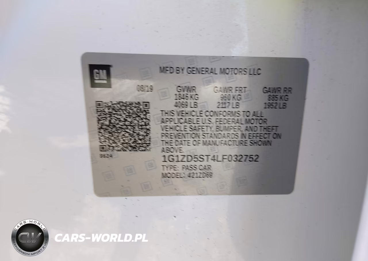 2020 Chevrolet Malibu Fwd Lt VIN:1G1ZD5ST4LF032752 - 9