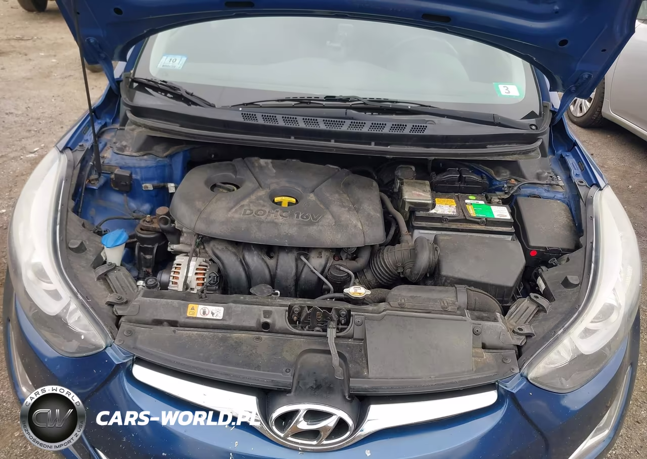 2015 Hyundai Elantra Se VIN:5NPDH4AE3FH554110 - 10